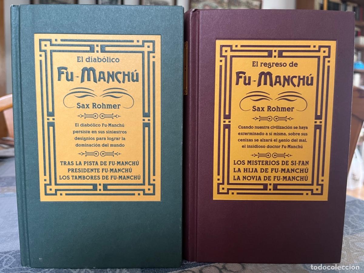Libros de segunda mano: Rohmer, Sax.- El diab&oacute;lico Fu-Manchu/ El regreso de Fu-Manchu