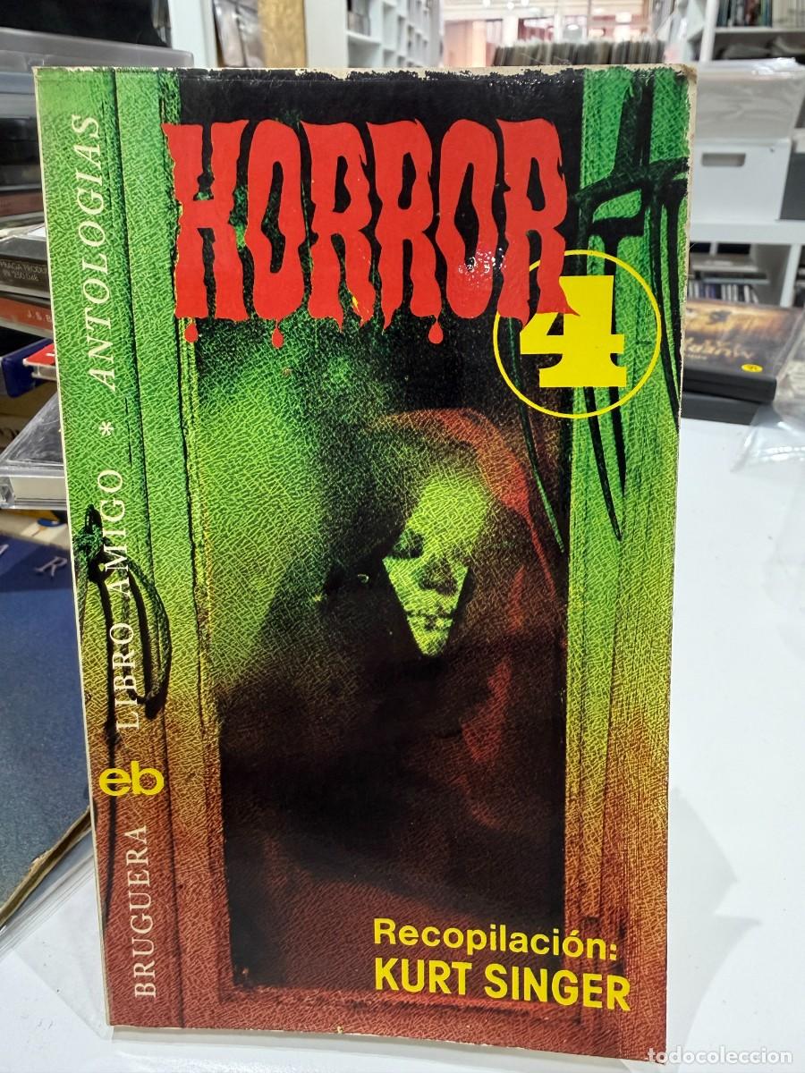 Libros de segunda mano: Horror 4 - Kurt Singer - Bruguera 1976