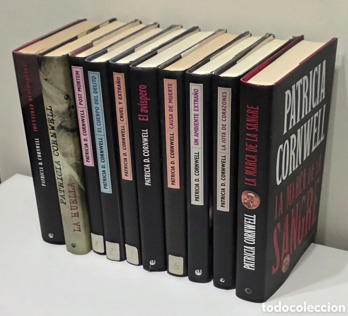Gebrauchte B&uuml;cher: Patricia Cornwell &mdash; Saga Scarpetta + extra (10 libros tapa dura)