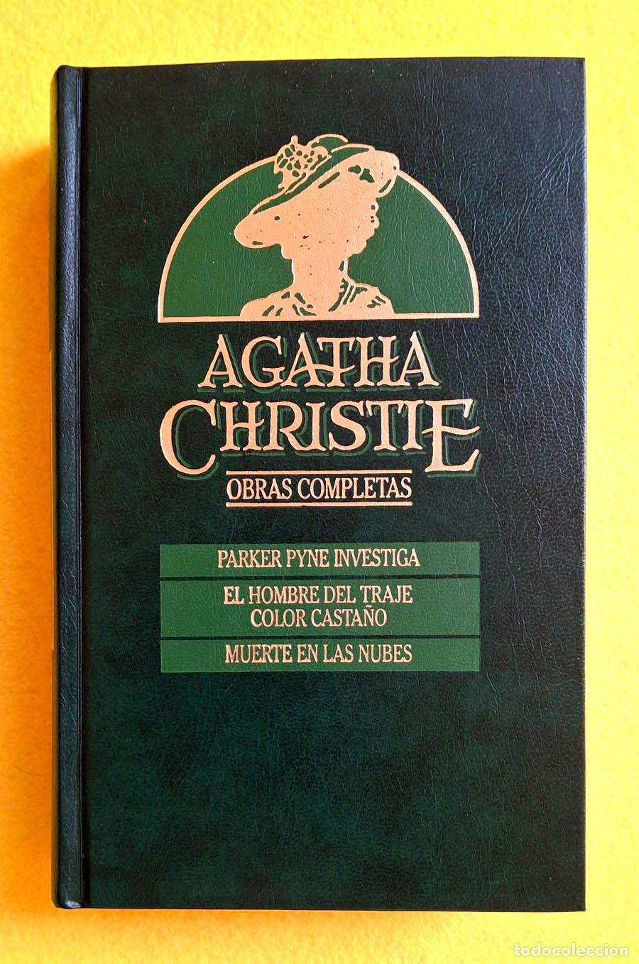 Libros de segunda mano: 4.- Parker Pyne investiga, El hombre del traje color casta&ntilde;o y Muerte en las nubes, Obras Completas