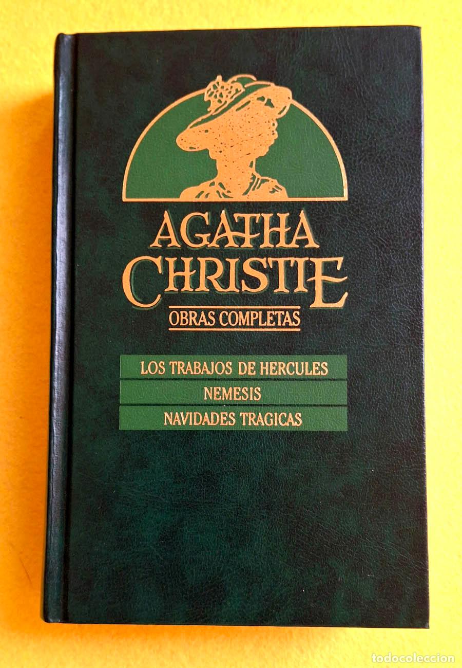 Libros de segunda mano: 10.- Los trabajos de H&eacute;rcules, N&eacute;mesis y Navidades tr&aacute;gicas, Obras Completas de Agatha Christie