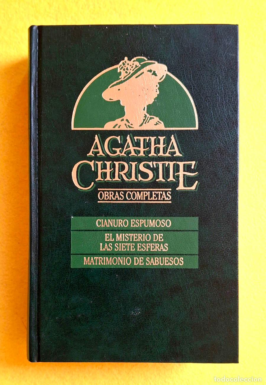 Libros de segunda mano: 6.- Cianuro espumoso, El misterio de las siete esferas y Matrimonio de sabuesos, Obras Completas de