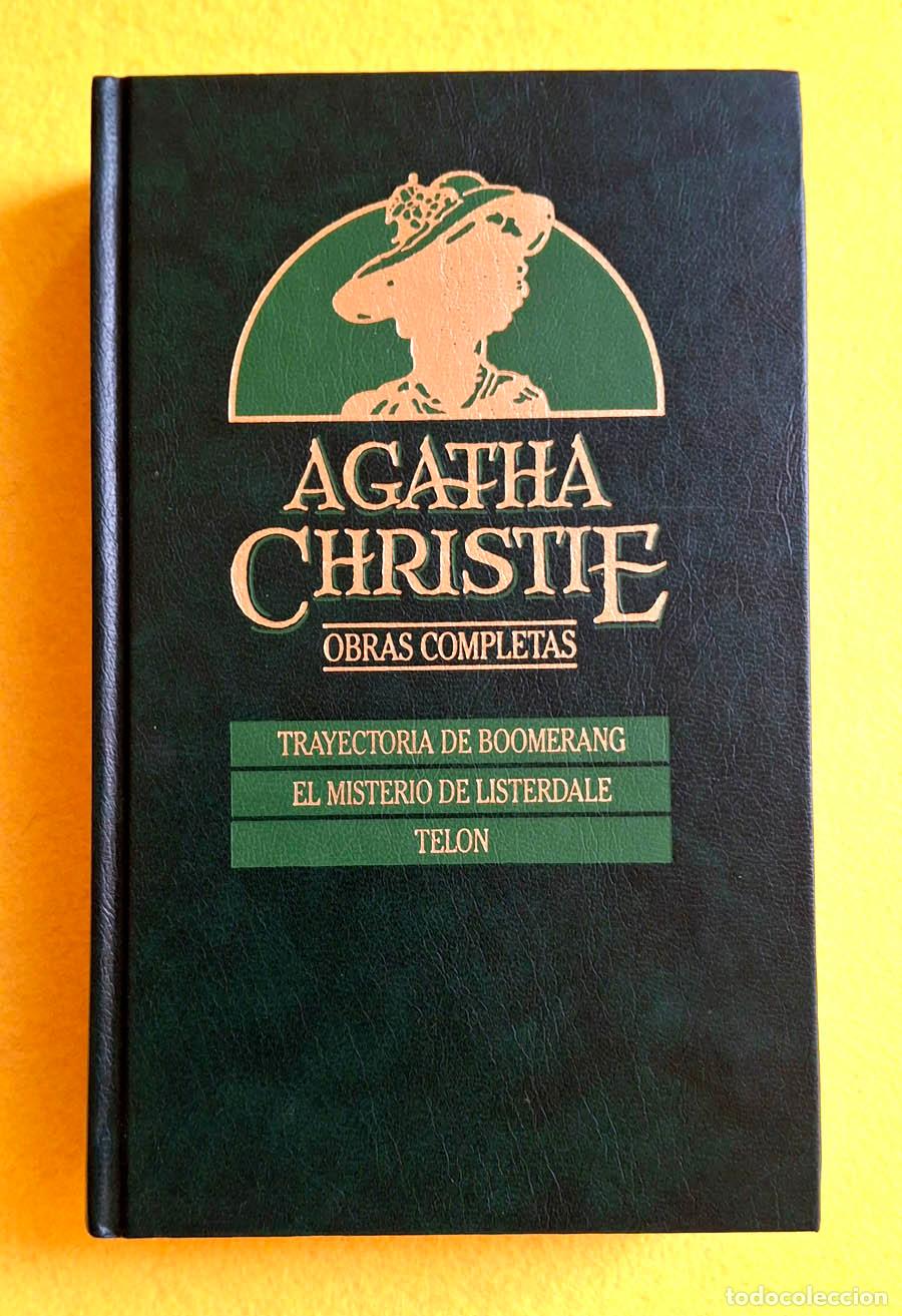 Libros de segunda mano: 3.- Trayectoria de Boomerang, El misterio de Listerdale y Tel&oacute;n, Obras Completas de Agatha Christie