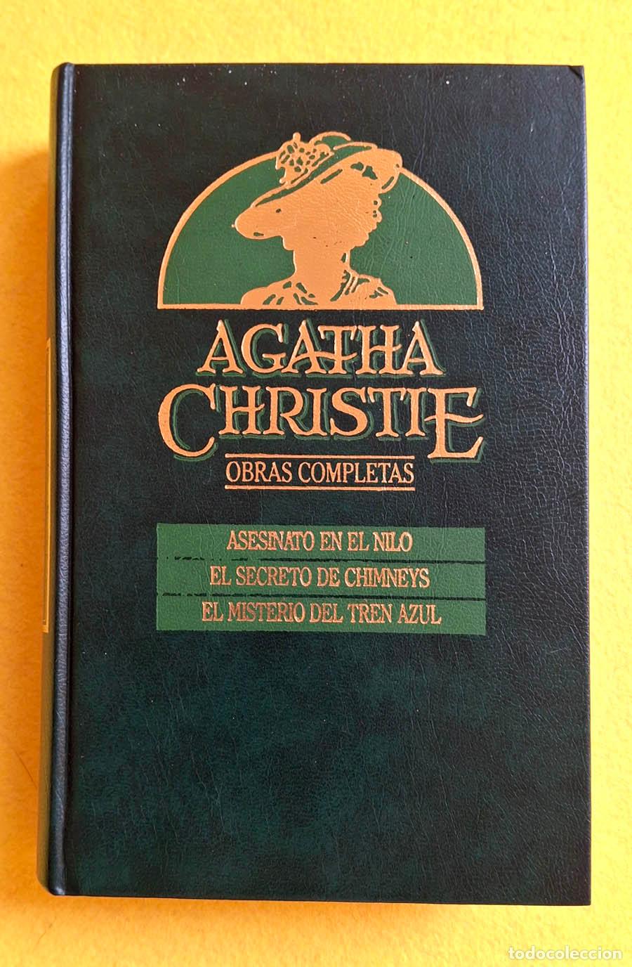 Libros de segunda mano: 24.- Asesinato en el Nilo, El secreto de Chimneys y El misterio del tren azul, Obras Completas de Ag