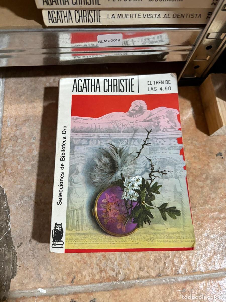 Libros de segunda mano: BLAS100CI + El tren de las 4.50 + Agatha Christie