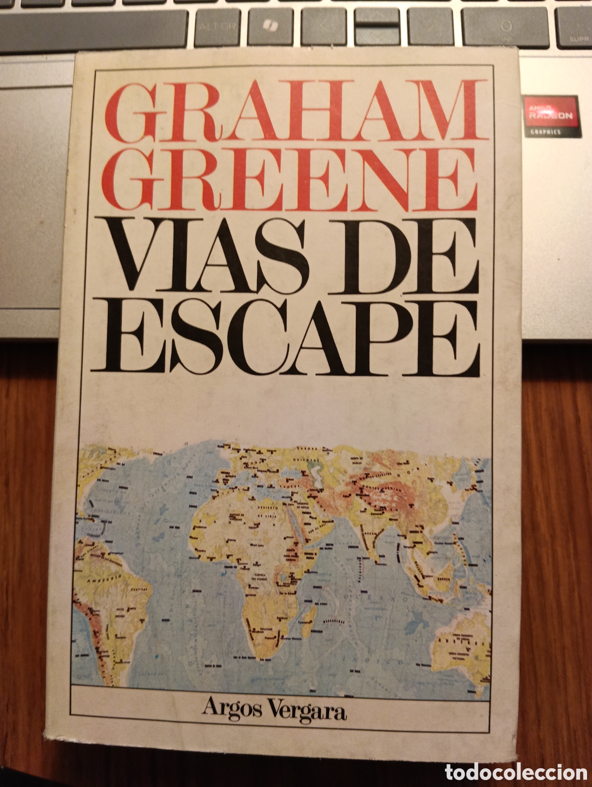 Libros de segunda mano: V&iacute;as de escape, graham Greene, Argos Vergara