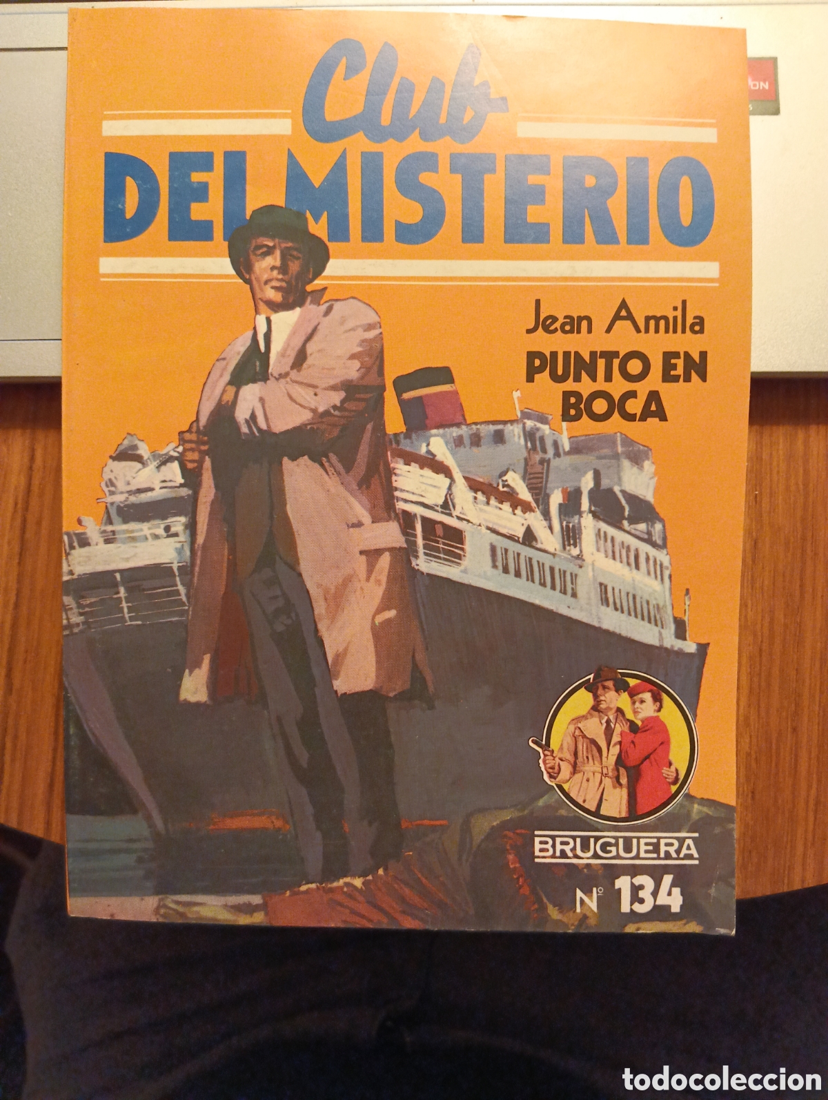 Libros de segunda mano: Punto en boca, Jean Amila, Club del Misterio, Editorial Bruguera