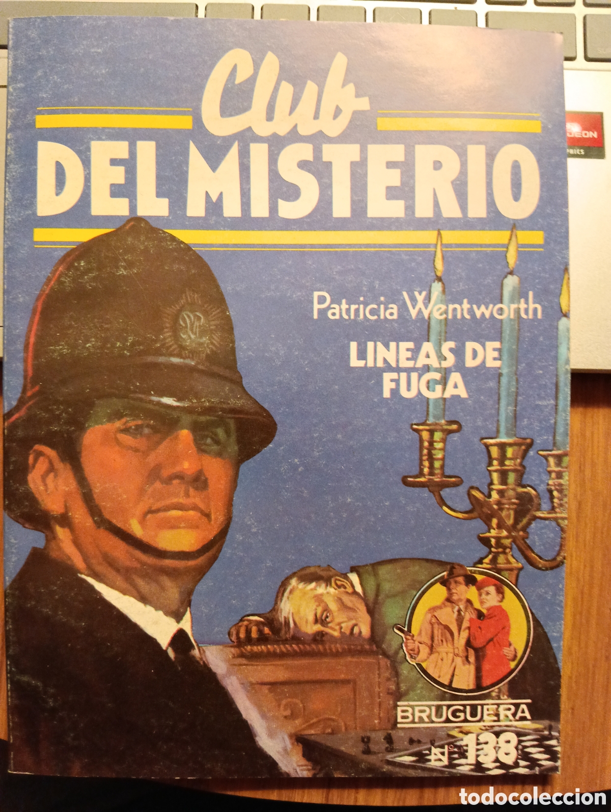 Libros de segunda mano: Lineas de fuga, Patricia Wentworth, Club del Misterio, ed. Bruguera
