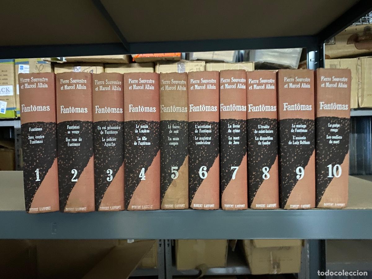 Gebrauchte B&uuml;cher: FANTOMAS PIERRE SOUVESTRE / MARCEL ALLAIN. 10 VOL. ROBERT LAFFONT