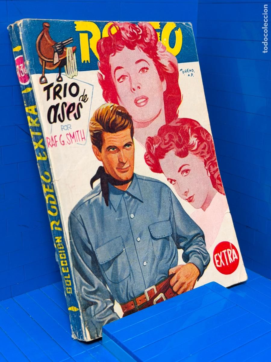Libros de segunda mano: TRIO DE ASES - RAF G. SMITH. SERIE RODEO EXTRA