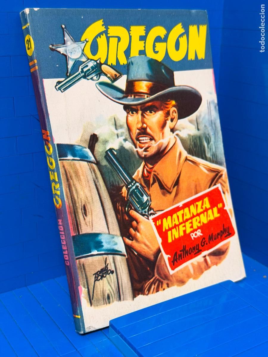 Libros de segunda mano: MATANZA INFERNAL - ANTHONY G. MURPHY - SERIE OREGON