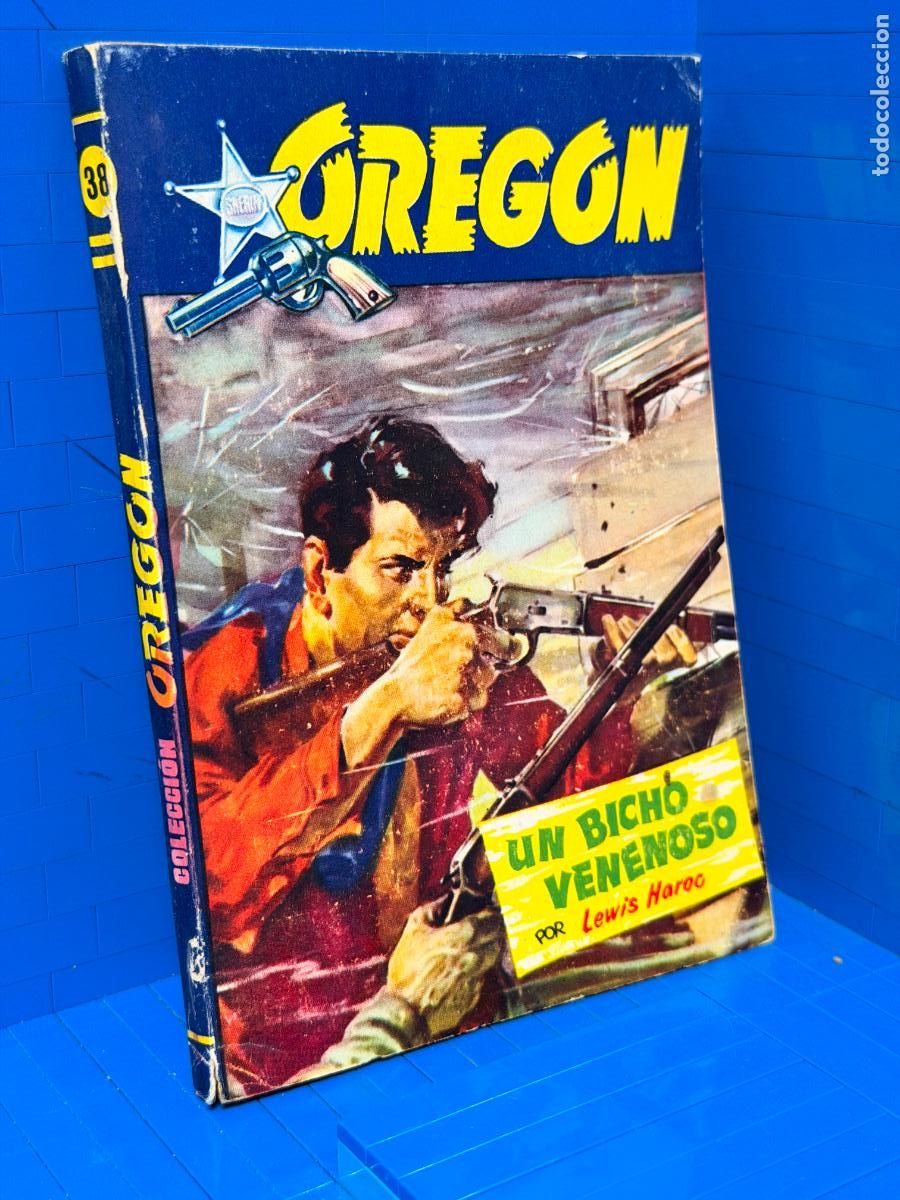 Libros de segunda mano: UN BICHO VENENOSO - LEWIS HAROCK. COLECCION OREGON