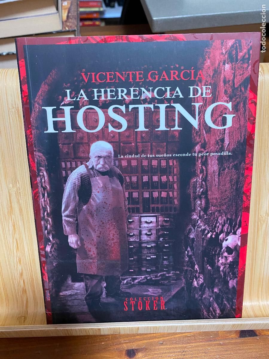 Libros de segunda mano: LA HERENCIA DE HOSTING. VICENTE GARC&Iacute;A. EDITORIAL DOLMEN