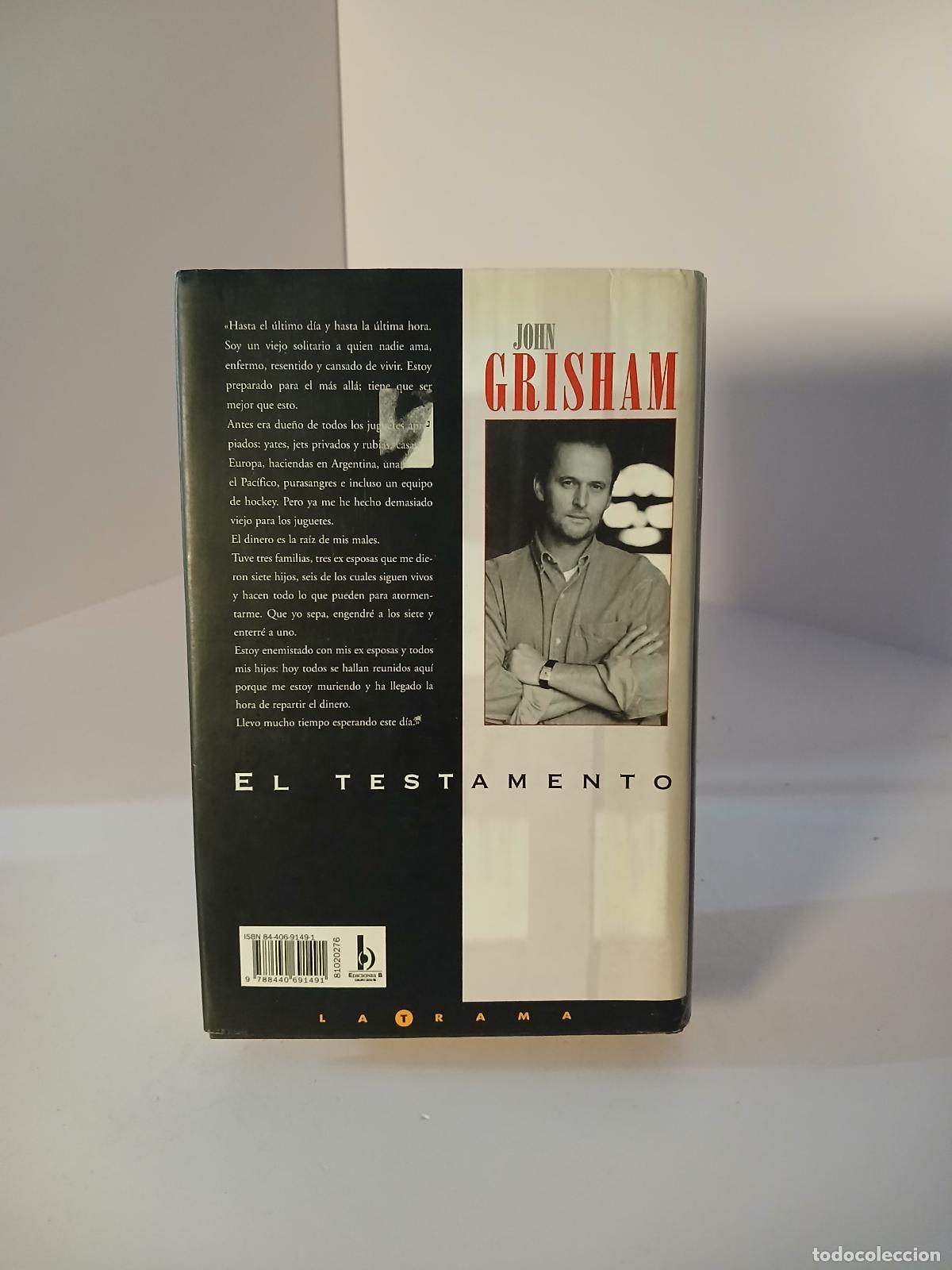 Libros de segunda mano: El testamento - John Grisham - Foto 2