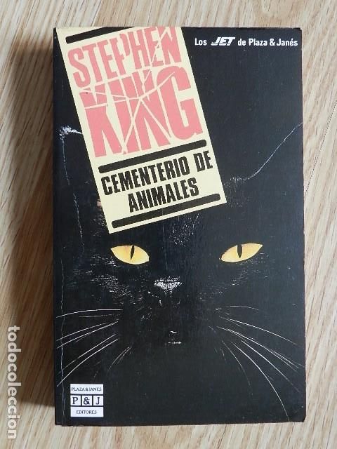 Libros de segunda mano: Cementerio de animales Stephen King JET a&ntilde;o 1992 Plaza & Janes editores