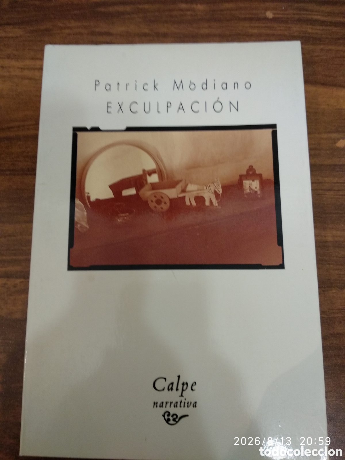 Libros de segunda mano: Exculpaci&oacute;n (Patrick Modiano)