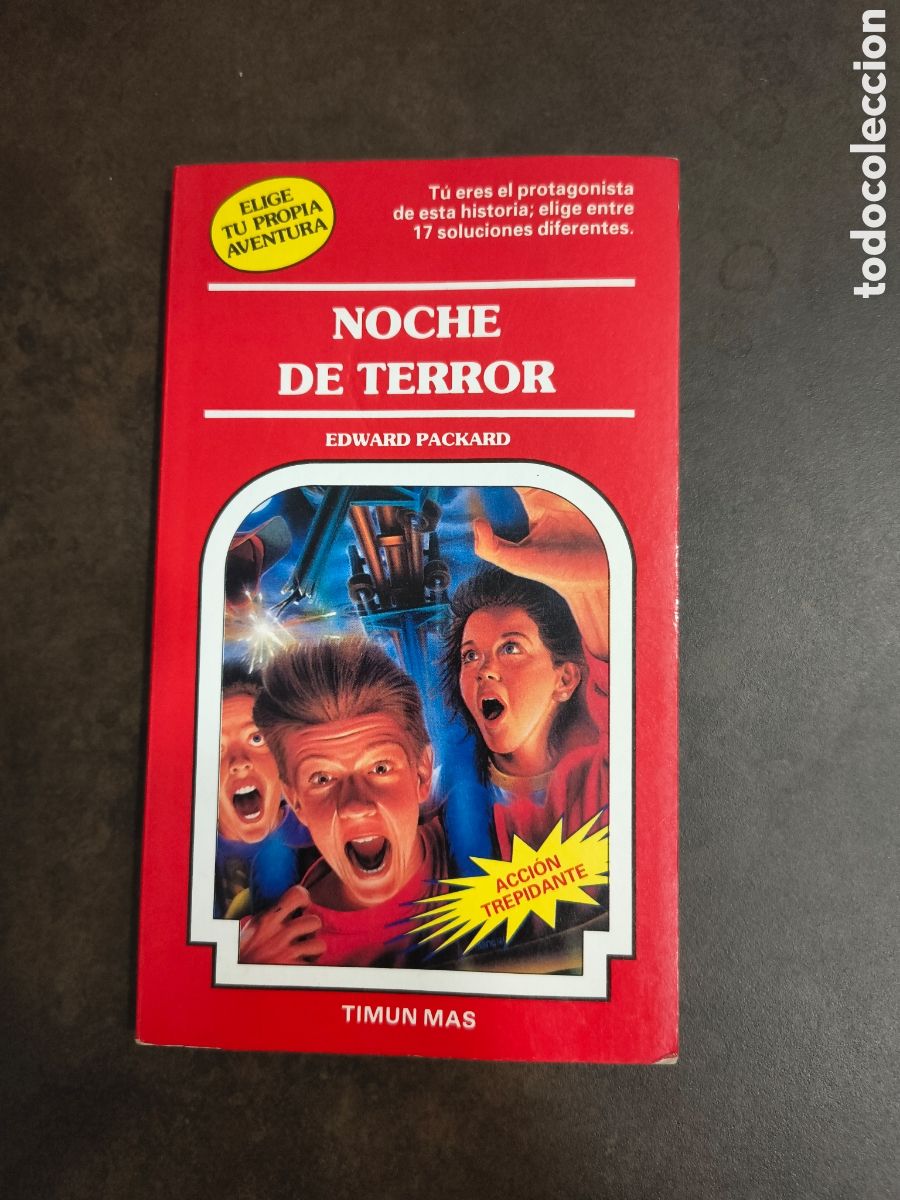 Libri di seconda mano: NOCHE DE TERROR DE EDWARD PACKARD (TIMUN MAS) MUY RARO