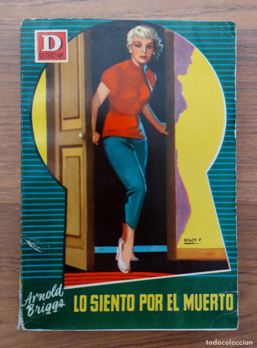 Livros em segunda m&atilde;o: DETECTIVE BRUGUERA N&ordm; 42-LO SIENTO POR EL MUERTO (ARNOLD BRIGGS) NOVELAS-BOLSILIBROS-PULP