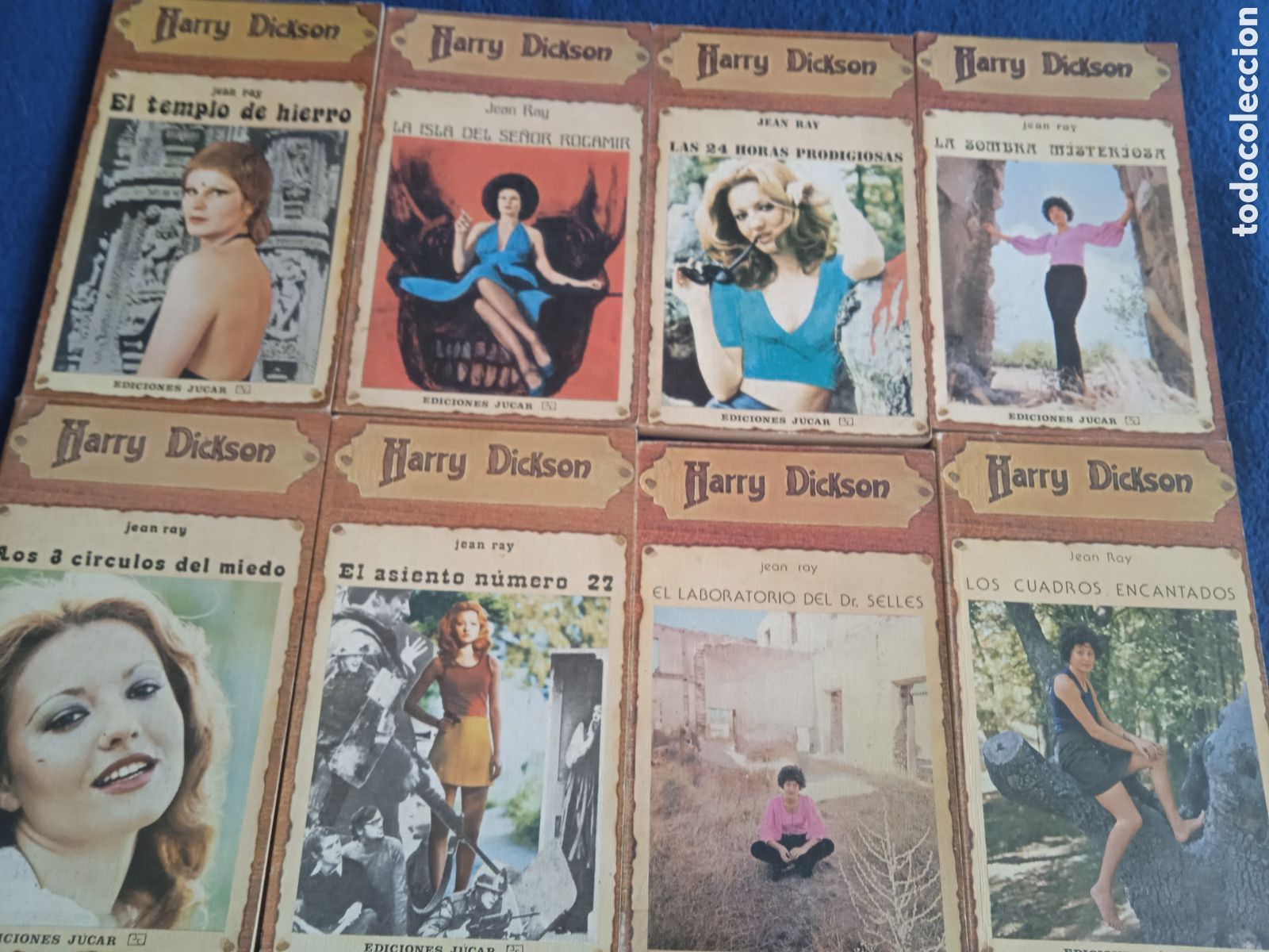 Libros de segunda mano: HARRY DICKSON - LOTE DE 8 EJEMPLARES /EDITA : EDICIONES JUCAR 1972 -LOTE RESERVADO