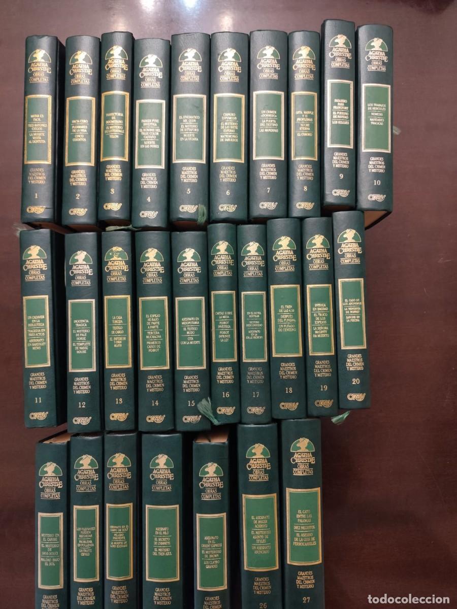 Libros de segunda mano: Agatha Christie OBRAS COMPLETAS. 27 TOMOS. COMPLETA