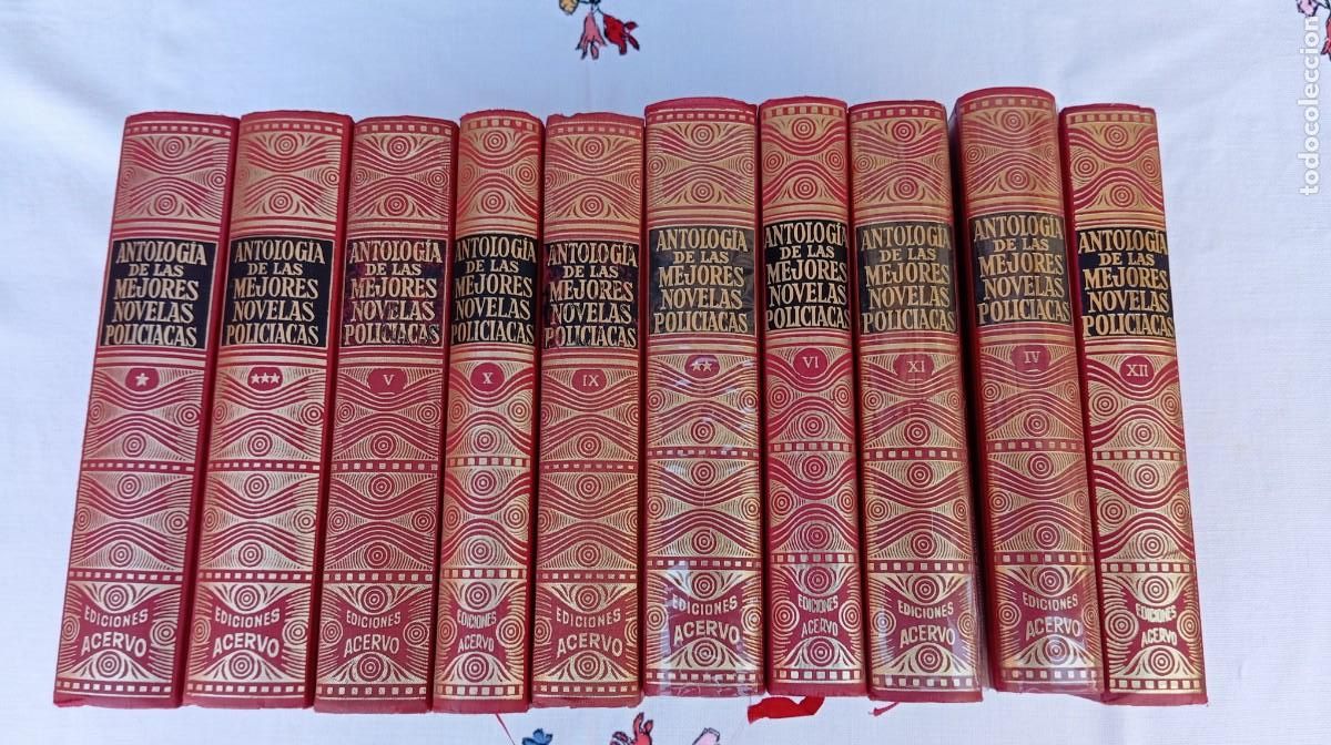 Libros de segunda mano: Antolog&iacute;a de las Mejores Novelas Policiacas, publicada por Ediciones Acervo (Barcelona).