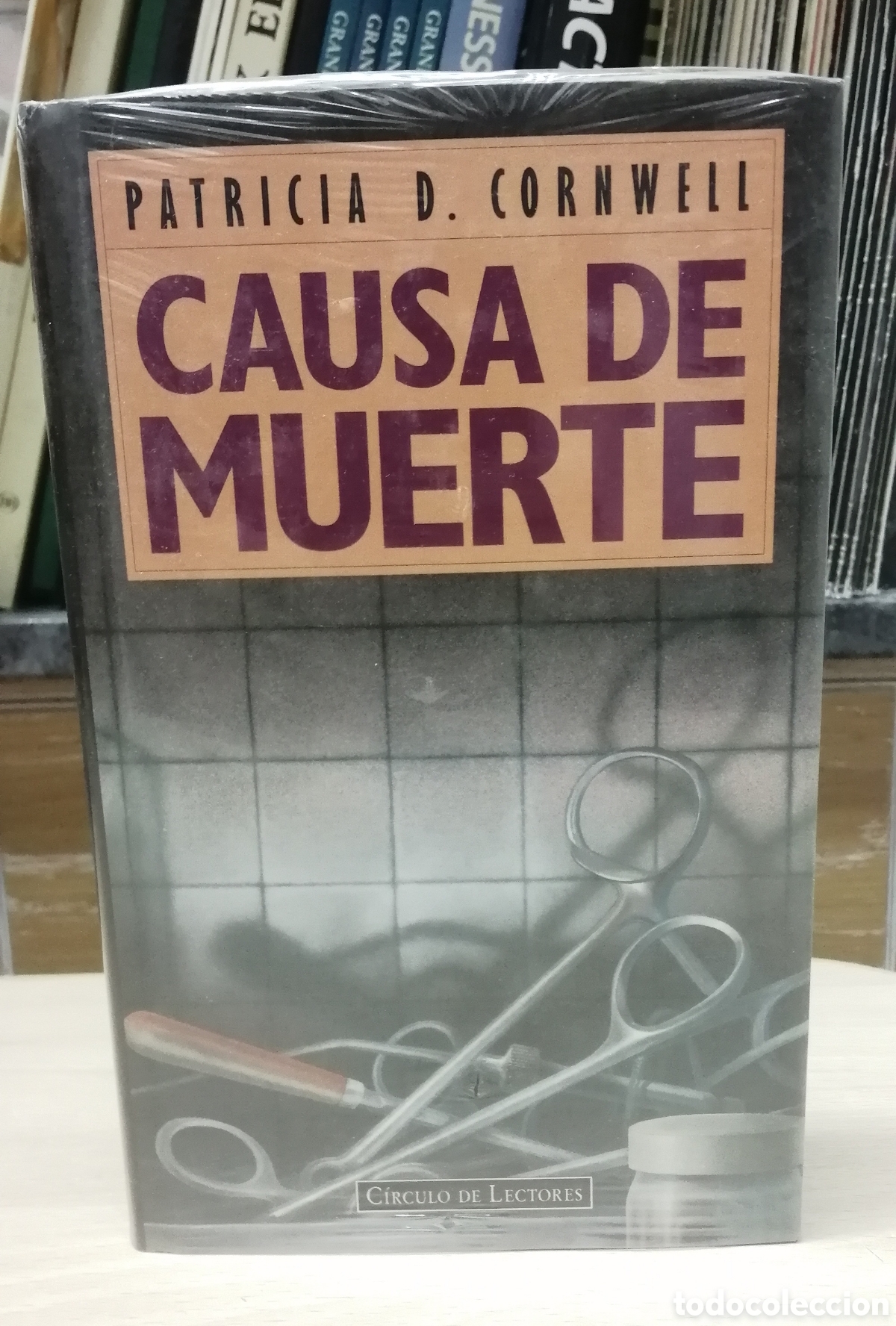 Libros de segunda mano: Causa de muerte Patricia D. Cornwell Libro precintado!