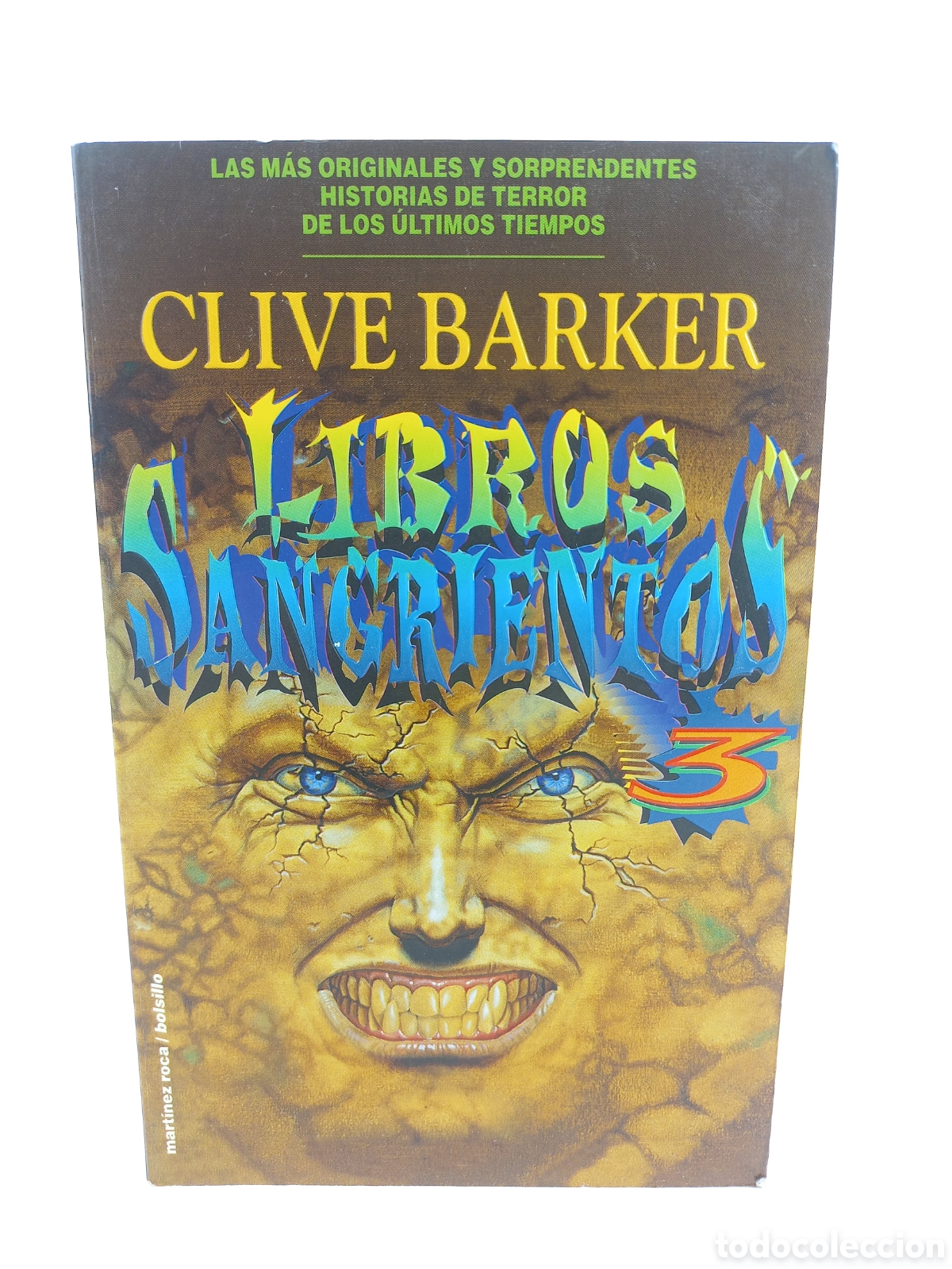Livres d'occasion: Libros Sangrientos 3. Clive Barker. Ediciones Mart&iacute;nez Roca, 1995. Terror.