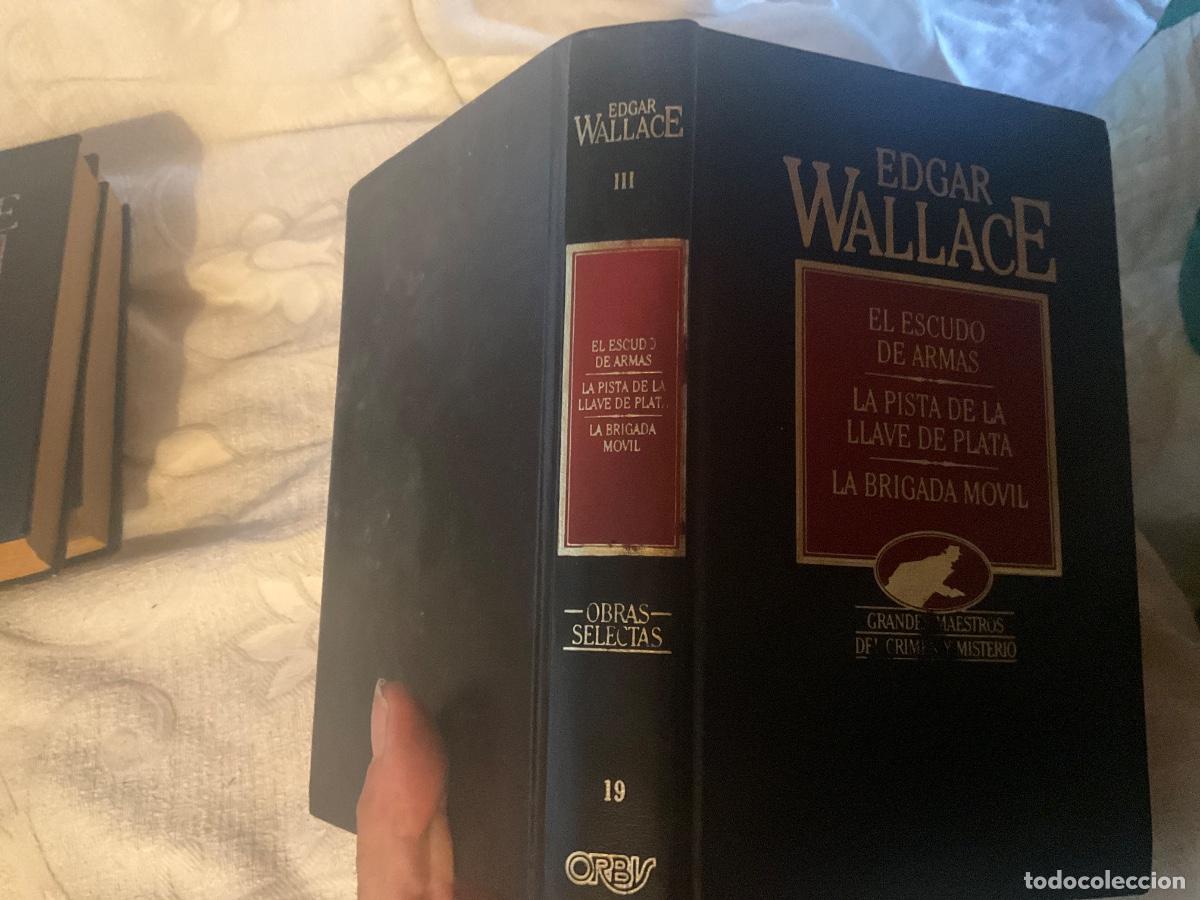 Libros de segunda mano: El escudo de armas; La pista de la llave de plata; La brigada movil.- Wallace, Edgar Orbis 19