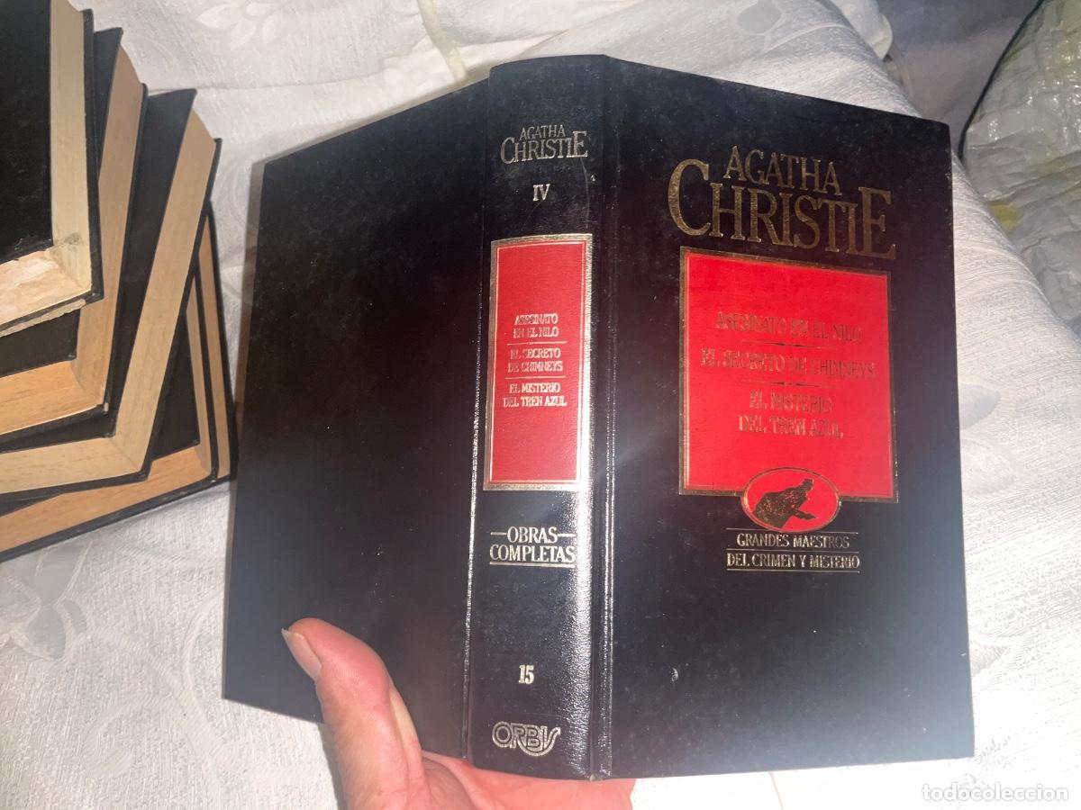 Livros em segunda m&atilde;o: AGATHA CHRISTIE. IV. GRANDES MAESTROS misteriosos tren azul N&ordm; 15. Asesinato Nilo, secreto chimneys