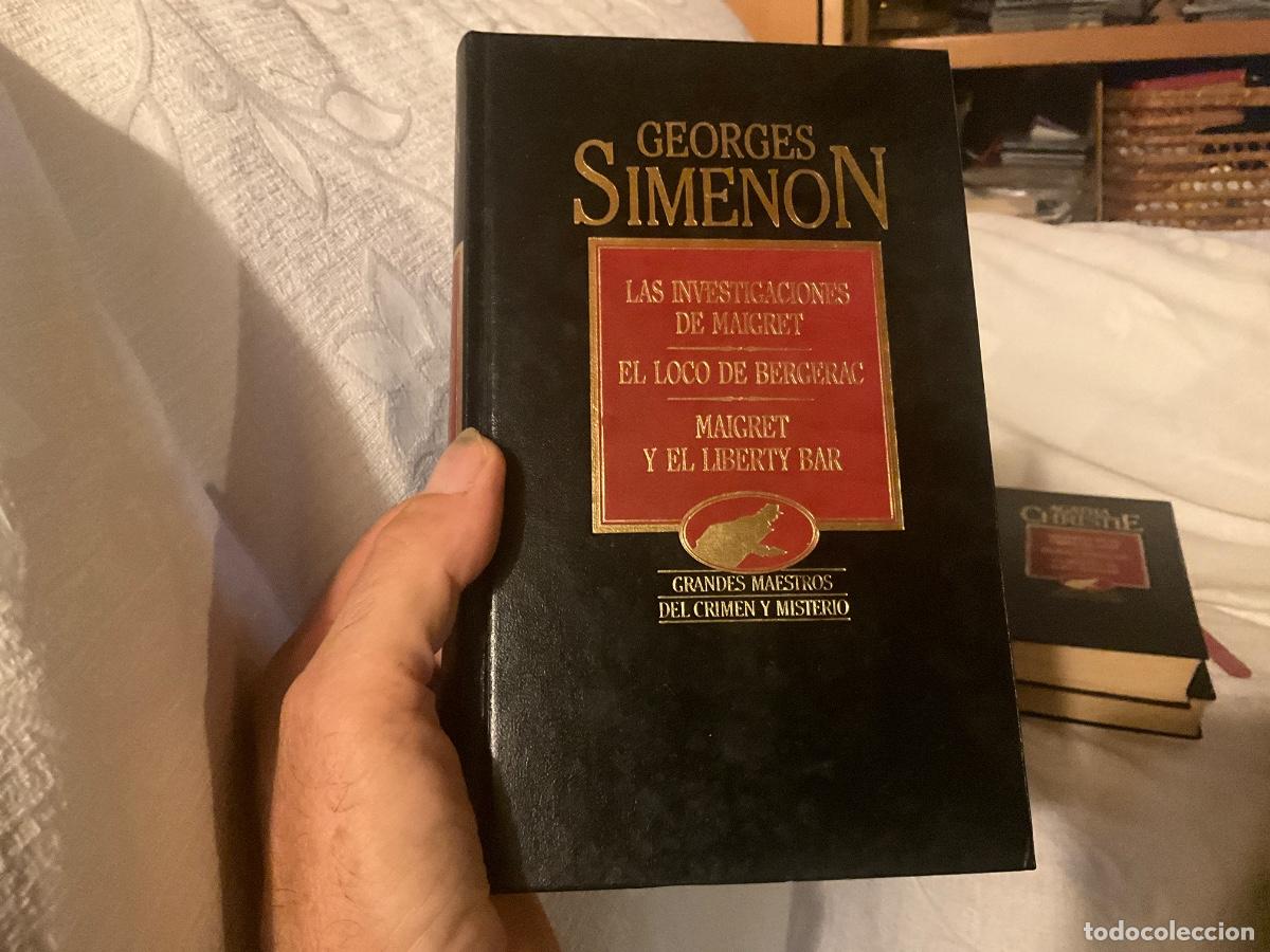 Libros de segunda mano: GEORGES SIMENON. OBRAS COMPLETAS I. ORBIS Investigaciones Maigret, loco Bergerac, librty bar