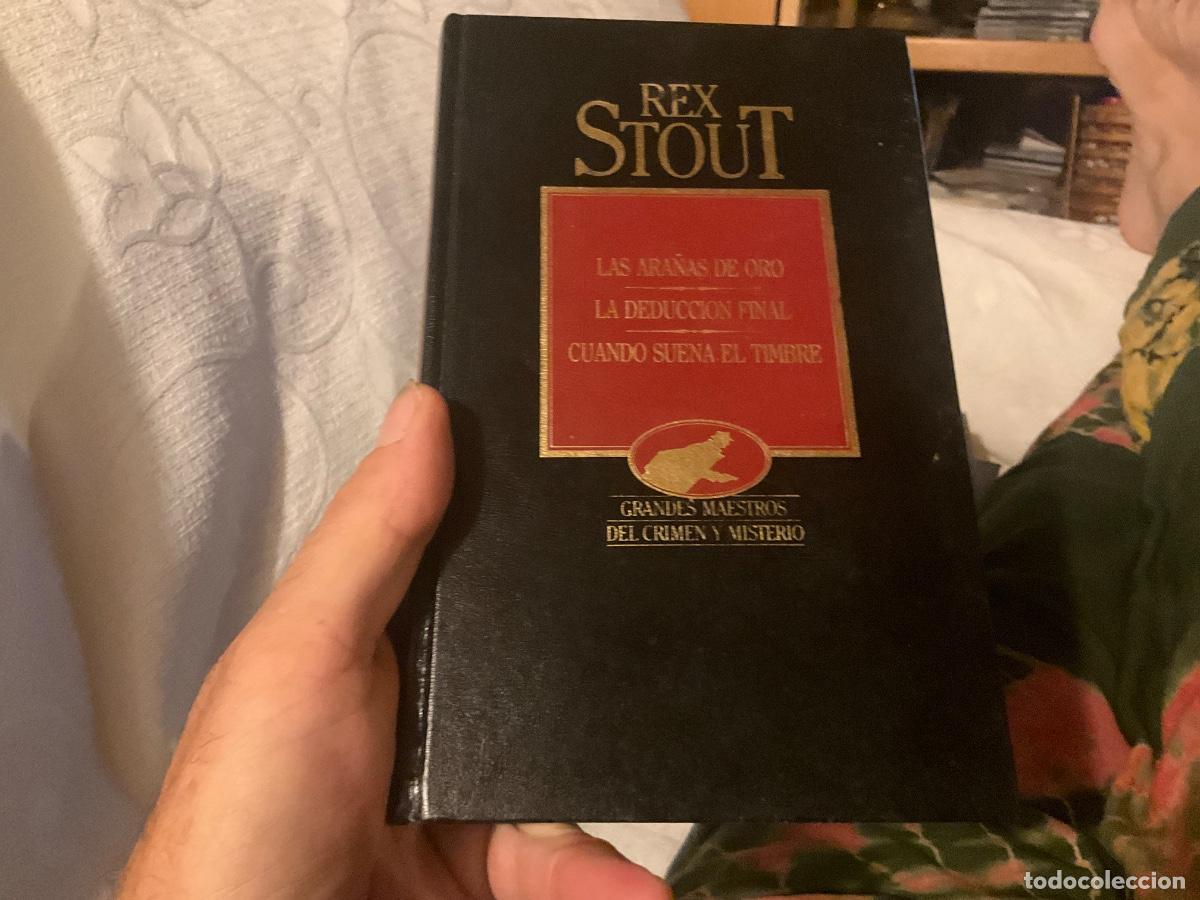 Libros de segunda mano: Las ara&ntilde;as de oro / La deduccion final / Cuando suena el timbre. Rex Stout Orbis