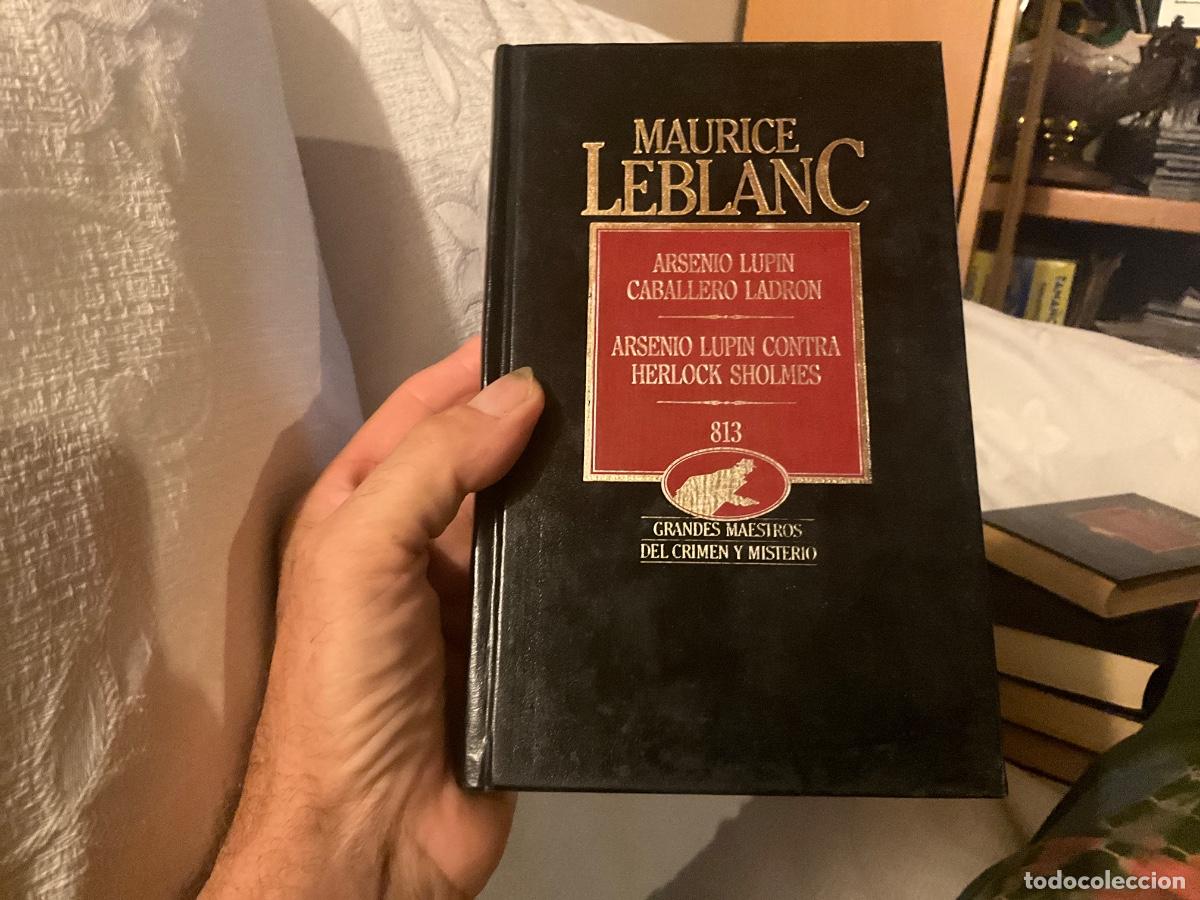 Libros de segunda mano: ARSENIO LUPIN CABALLERO LADRON -ARSENIO LUPIN CONTRA HERLOCK SHOLMES - M. LEBLANC -ORBIS -
