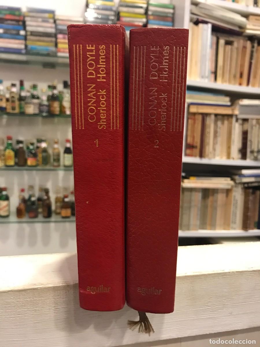 Libros de segunda mano: CONAN DOYLE. SHERLOCK HOLMES (2 TOMOS) ED. AGUILAR, 1972