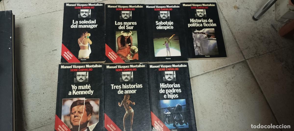Libros de segunda mano: lote de 7 libros Manuel Vazquez Montalban