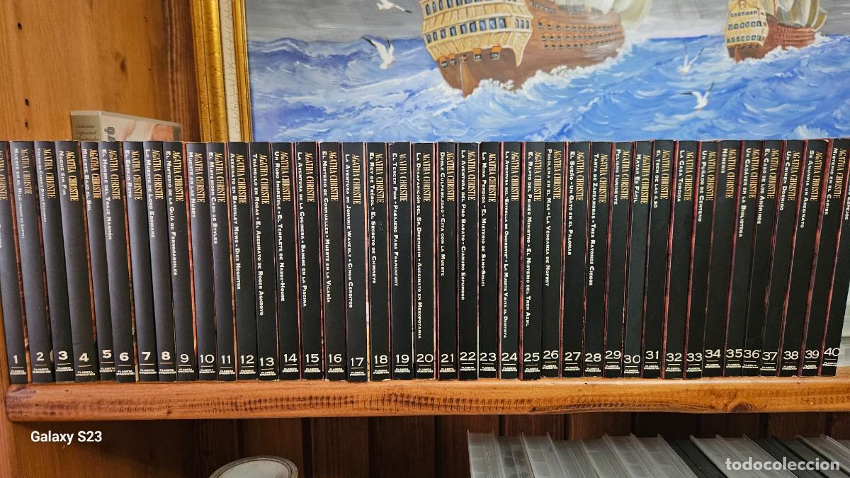 Libros de segunda mano: Colecci&oacute;n Agatha Christie 40 vol&uacute;menes