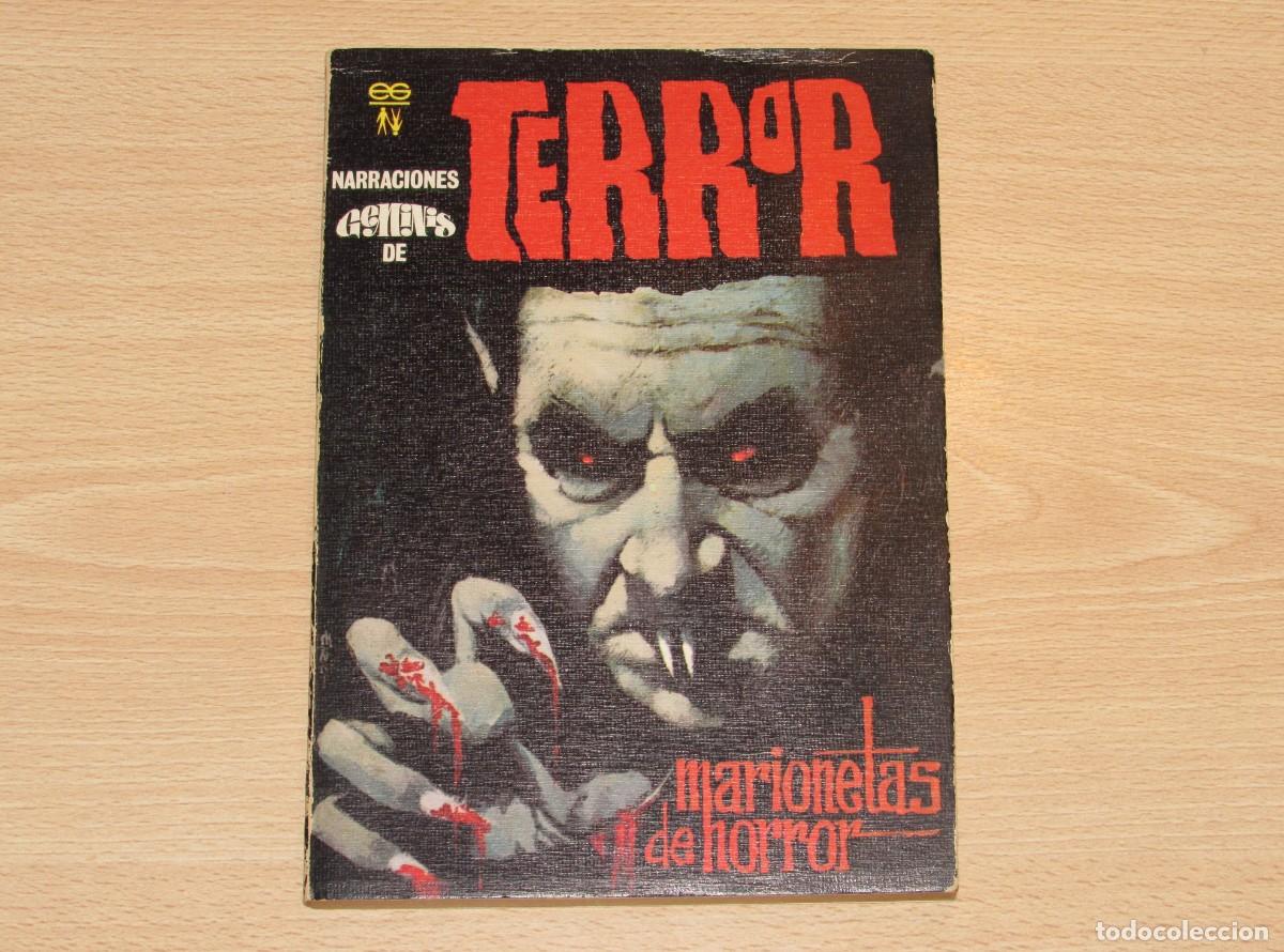 Libros de segunda mano: Marionetas de horror num 12 Narraciones G&eacute;minis de terror 1968