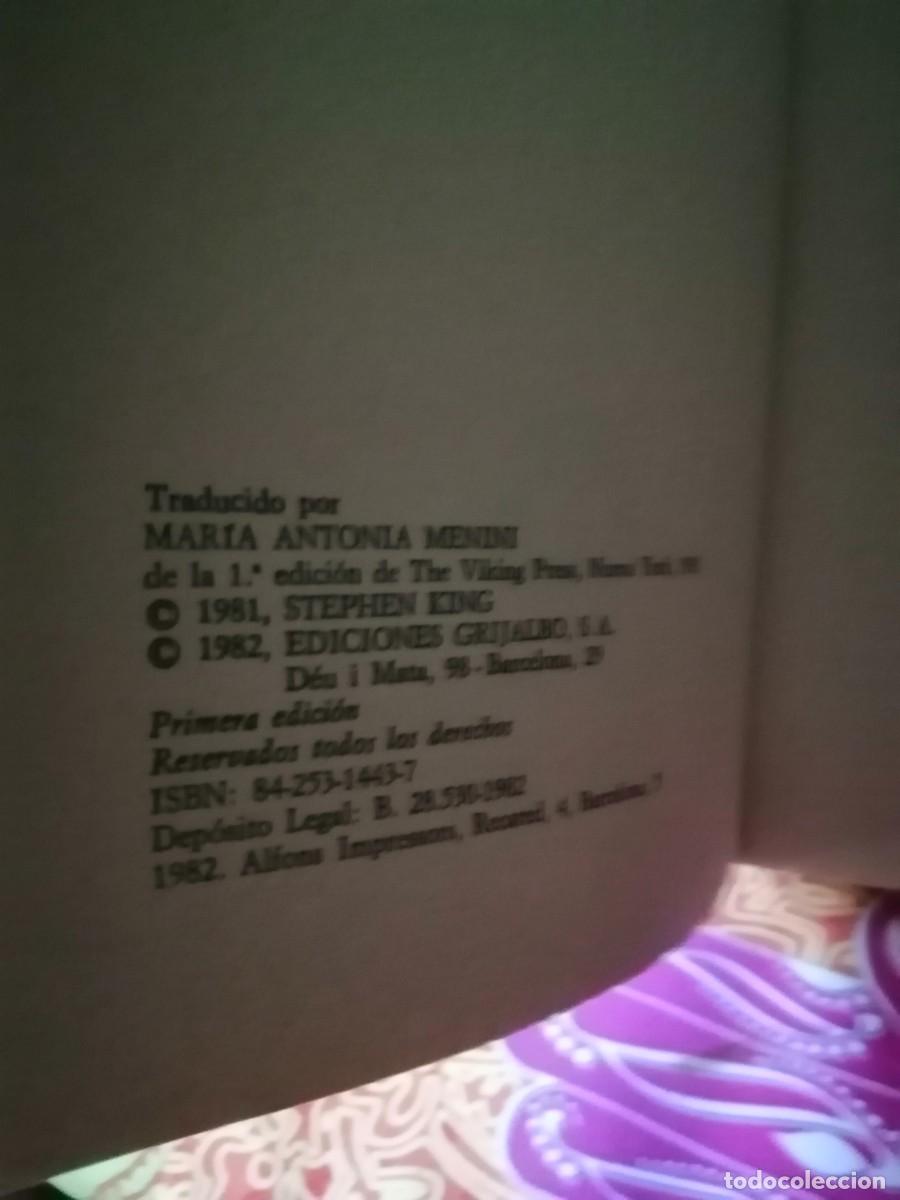 Libros de segunda mano: CUJO. (Stephen King) - Foto 4