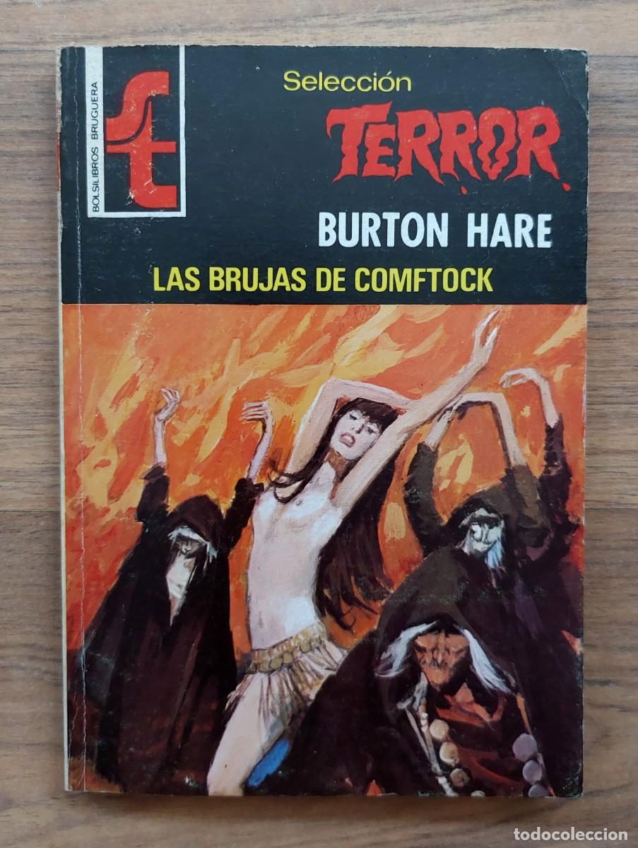 Libros de segunda mano: SELECCION TERROR BRUGUERA N&ordm; 252-LAS BRUJAS DE COMFTOCK (BURTON HARE) NOVELAS-BOLSILIBROS-PULP