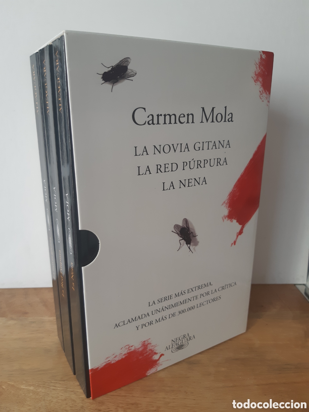 Libros de segunda mano: Trilog&iacute;a Carmen Mola. La novia gitana. La red p&uacute;rpura. La nena