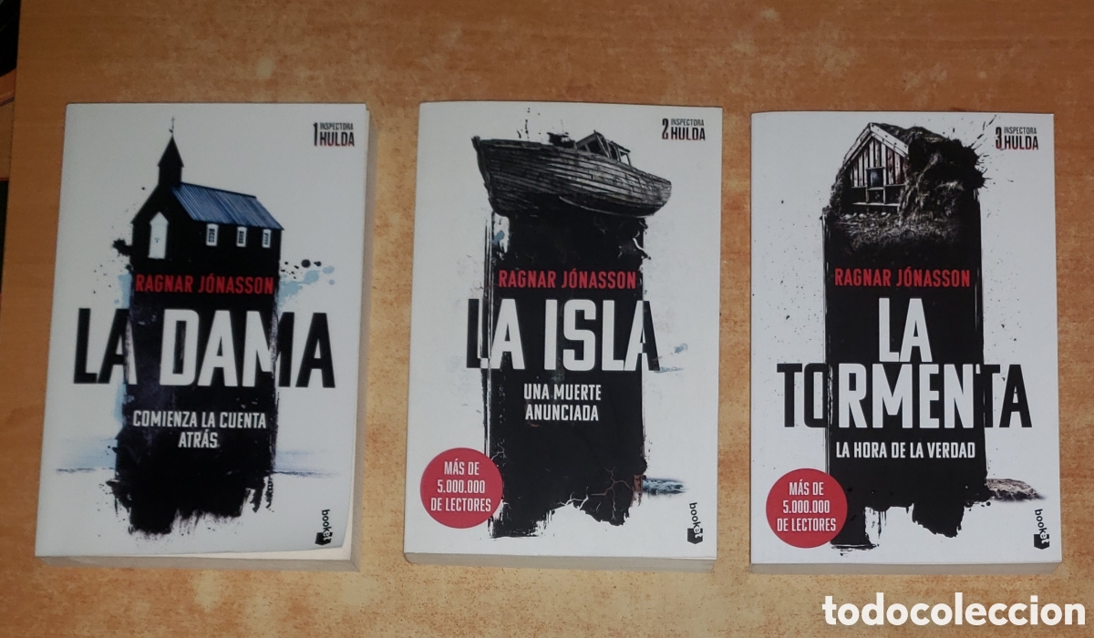 Libros de segunda mano: Lote 3 libros Inspectora Hulda