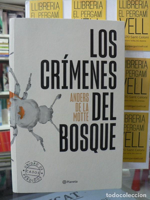 Libros de segunda mano: Los Cr&iacute;menes del Bosque - Anders de la Motte - Editorial Planeta