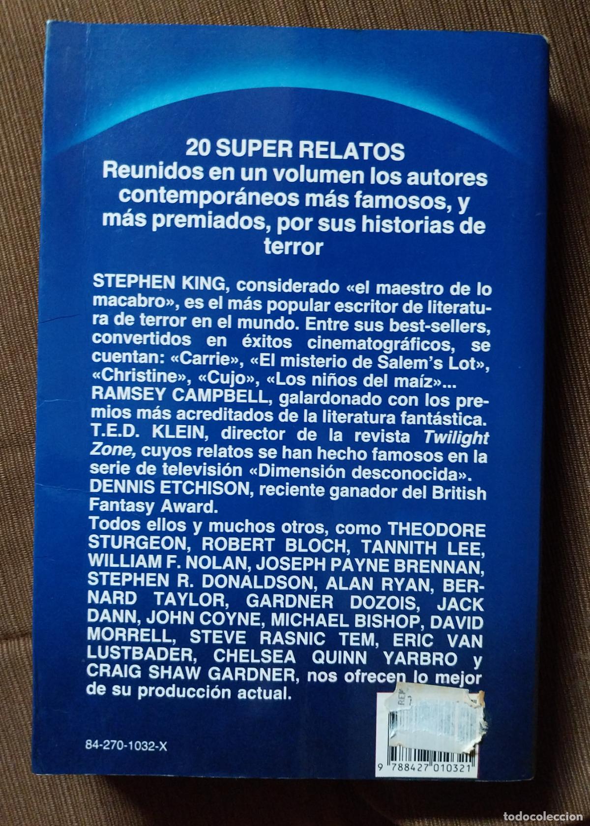 Libros de segunda mano: horror. martinez roca - Foto 2