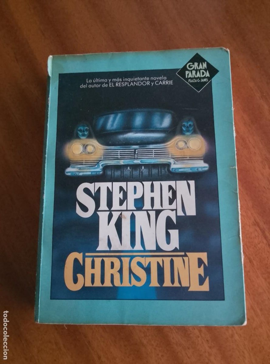 Second hand books: Christine. Stephen King. Plaza&Janes 1&ordf; edici&oacute;n 1983