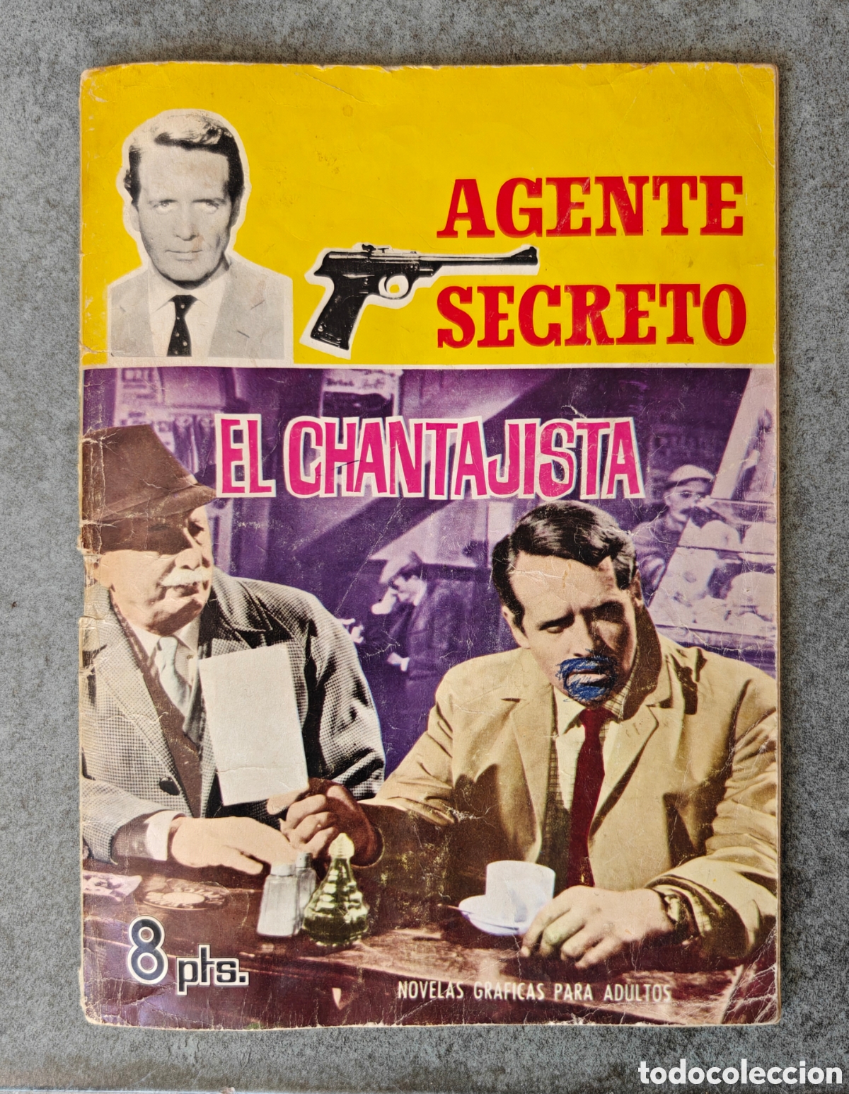 Libros de segunda mano: Agente Secreto El Chantajista C&oacute;mic Polic&iacute;aco