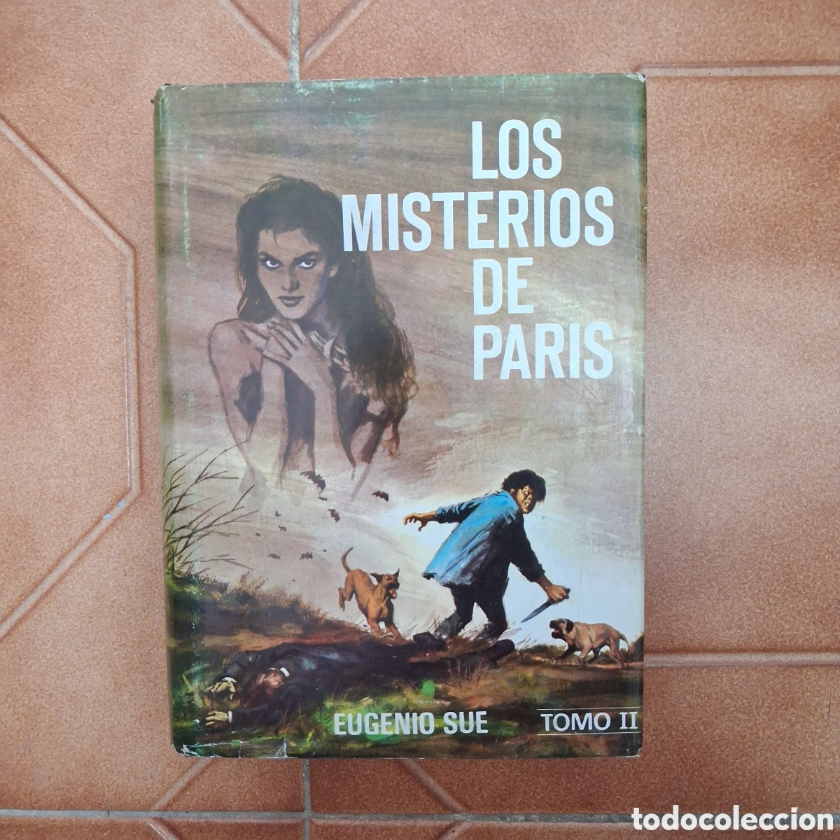 Livros em segunda m&atilde;o: Los misterios de Par&iacute;s Tomo II ( EUGENIO SUE 1a ed. 1969 ediciones Picazo)