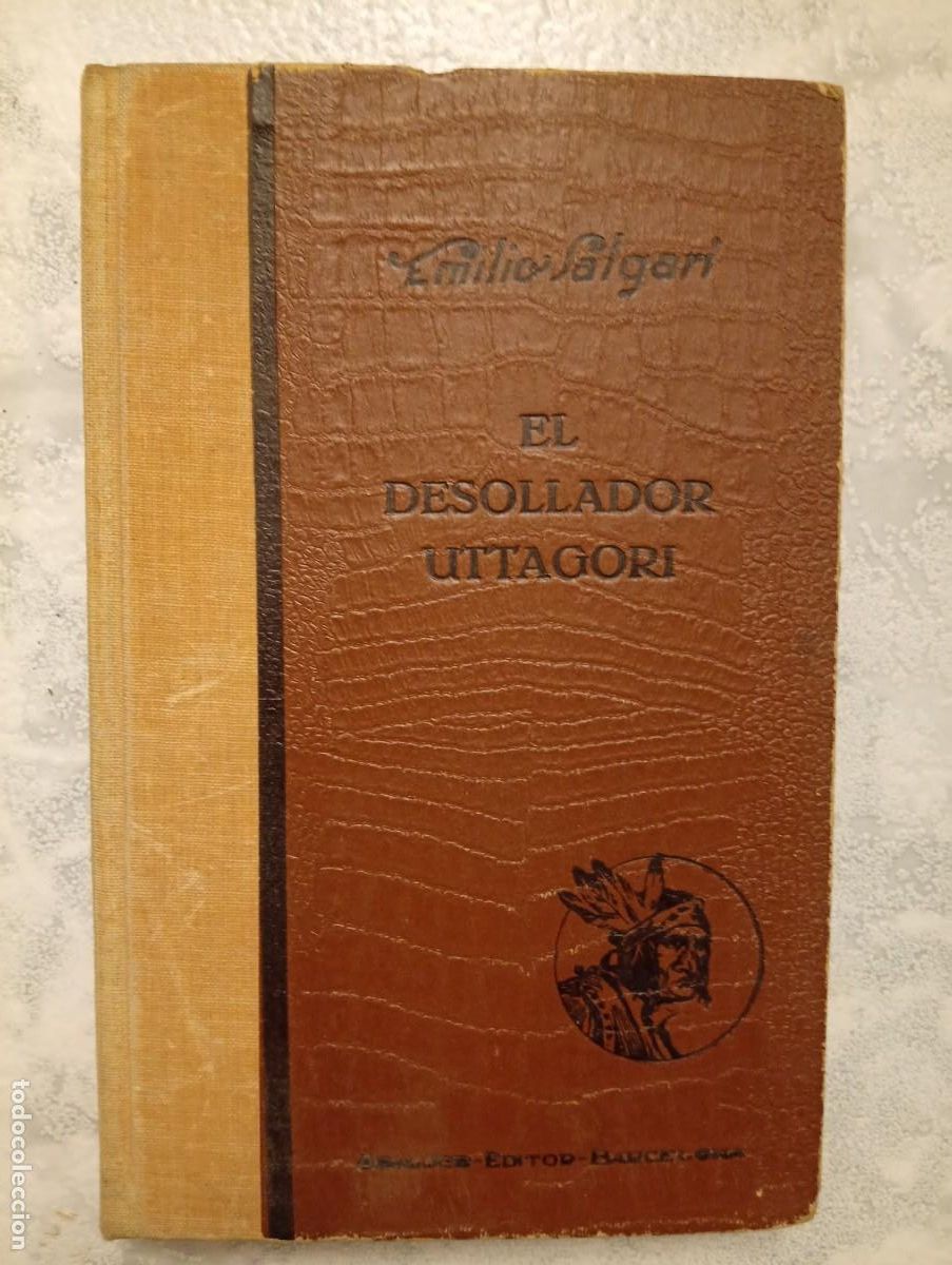 Libros de segunda mano: Emilio Salgari. El desollador Uttagori