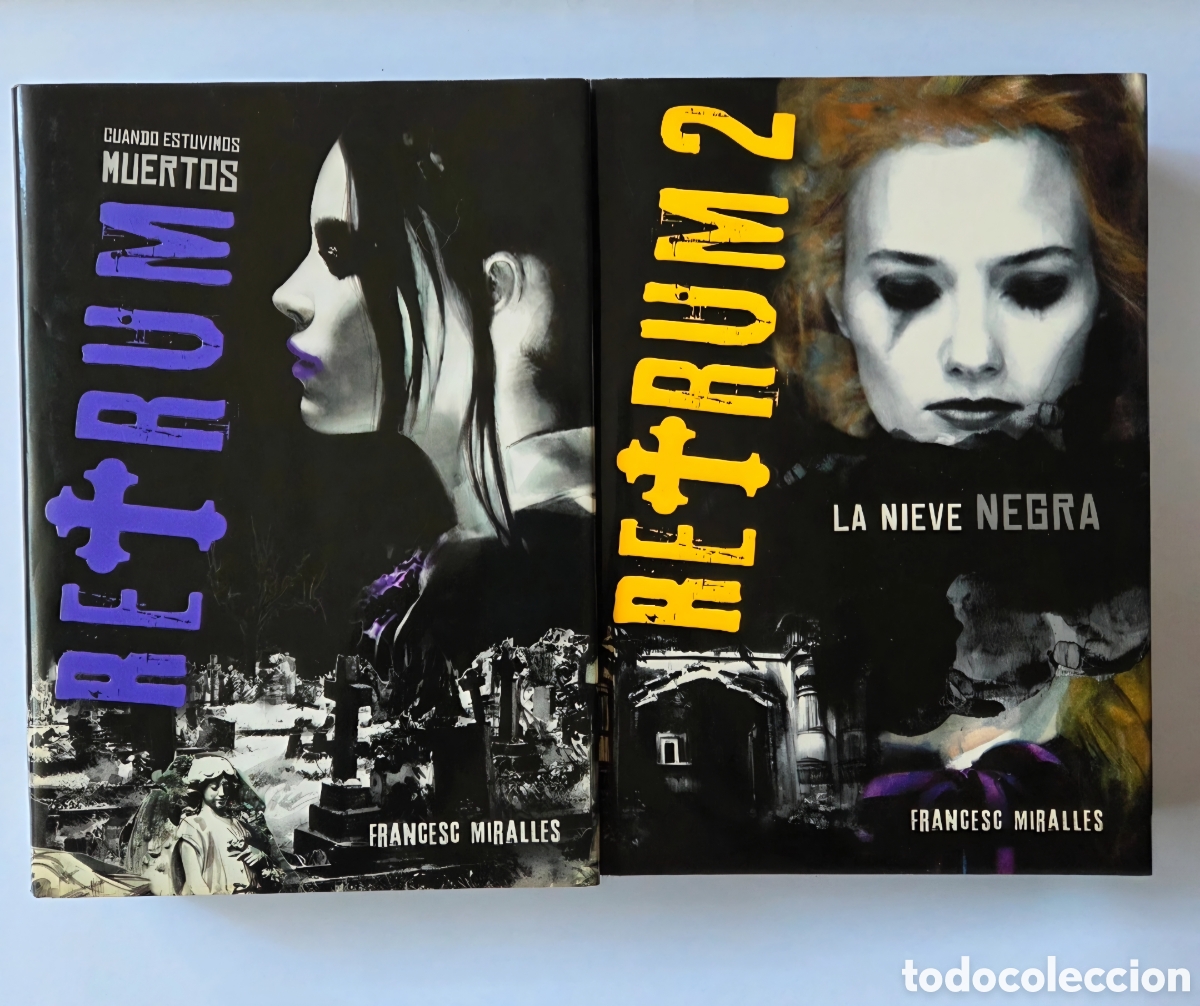 Libros de segunda mano: RETRUM 1 Y 2 &ndash; FRANCESc MIRALLES &ndash; SAGA COMPLETA &ndash; G&Oacute;TICA / MISTERIO