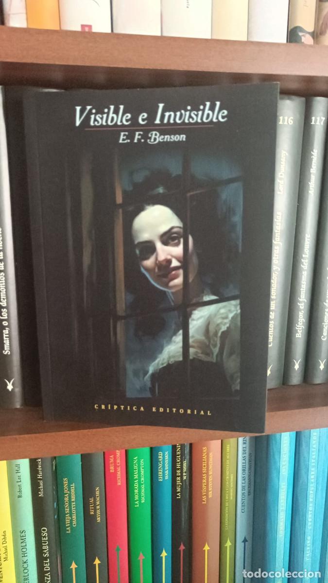 Libros de segunda mano: VISIBLE E INVISIBLE | E.F. Benson | 1&ordf; Ed. 2023 Cr&iacute;ptica | Terror G&oacute;tico