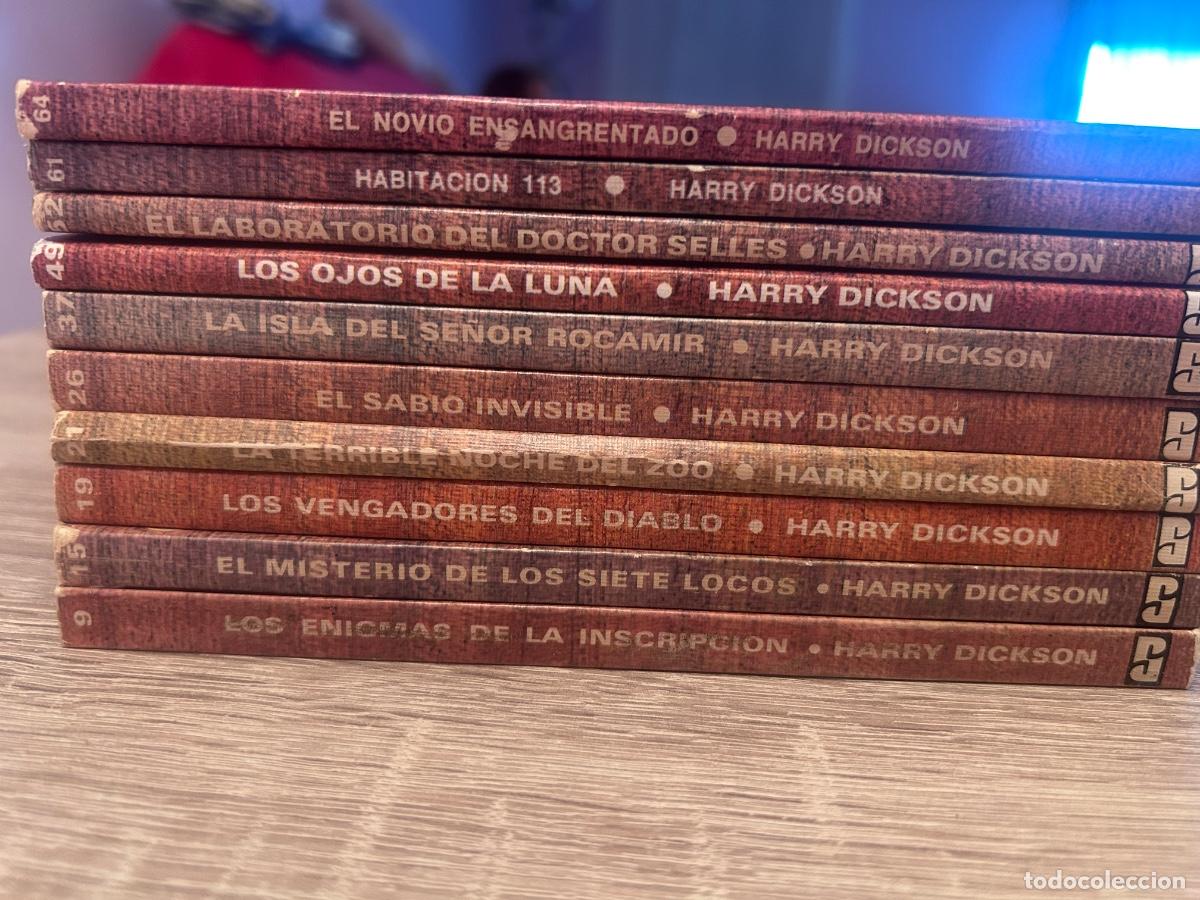 Libros de segunda mano: HARRY DICKSON &ndash; JEAN RAY &ndash; LOTE 10 LIBROS EDICIONES J&Uacute;CAR A&Ntilde;OS 70