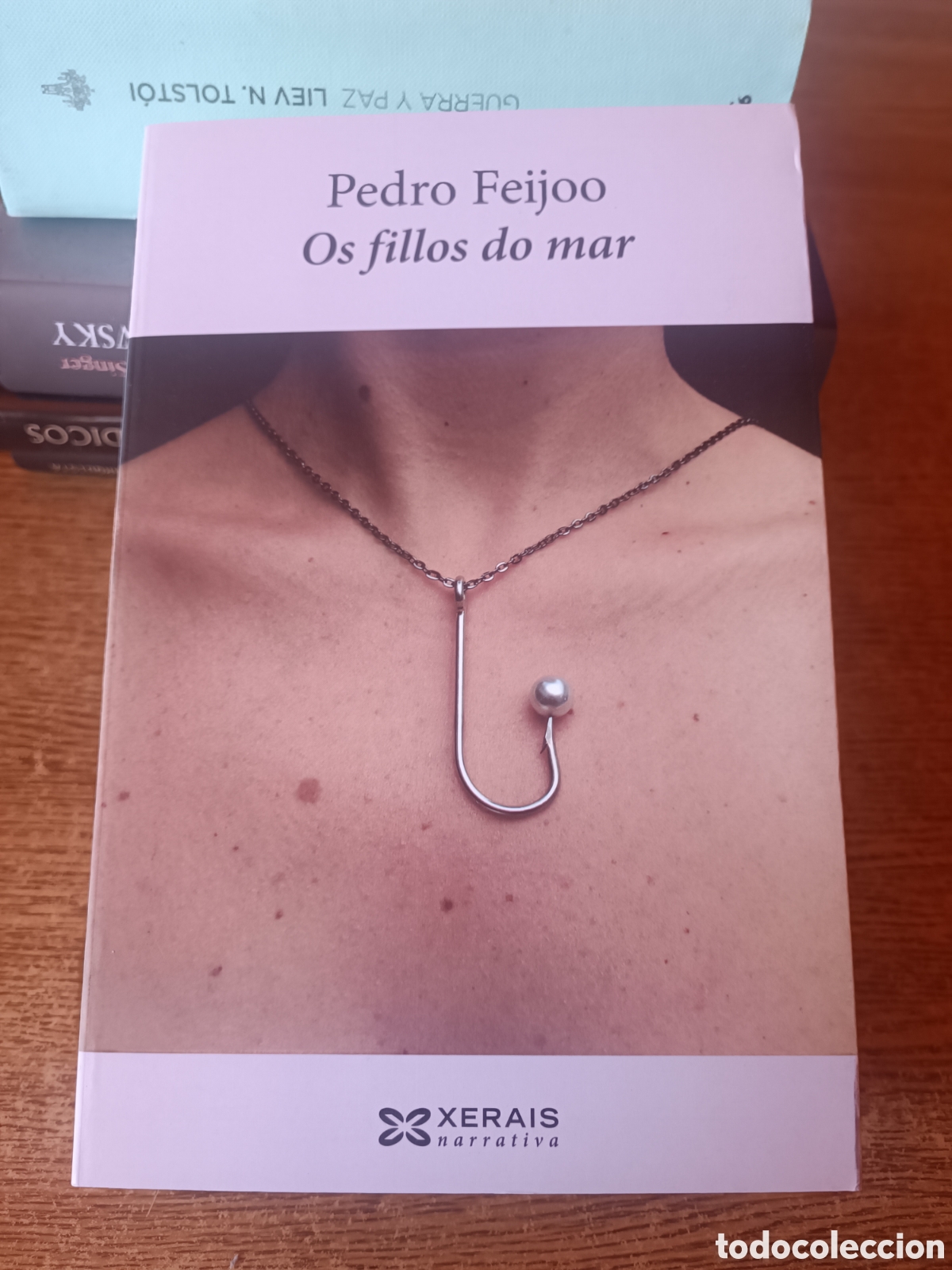 Libros de segunda mano: Os fillos do mar Pedro Feijoo xerais idioma: galego thriller Galicia